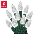 thumbnail image 1 of Sylvania 2 x 100 C6 Lumières de Noël LED Blanc Chaud, 1 of 2