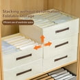 thumbnail image 2 of Large Capacity Storage Box - Partition Design, Dustproof, Keep Tidy - 14 Grids, Extra Large, Double Row - Clothes Pants Organizer - Bedroom Supply, 2 of 8