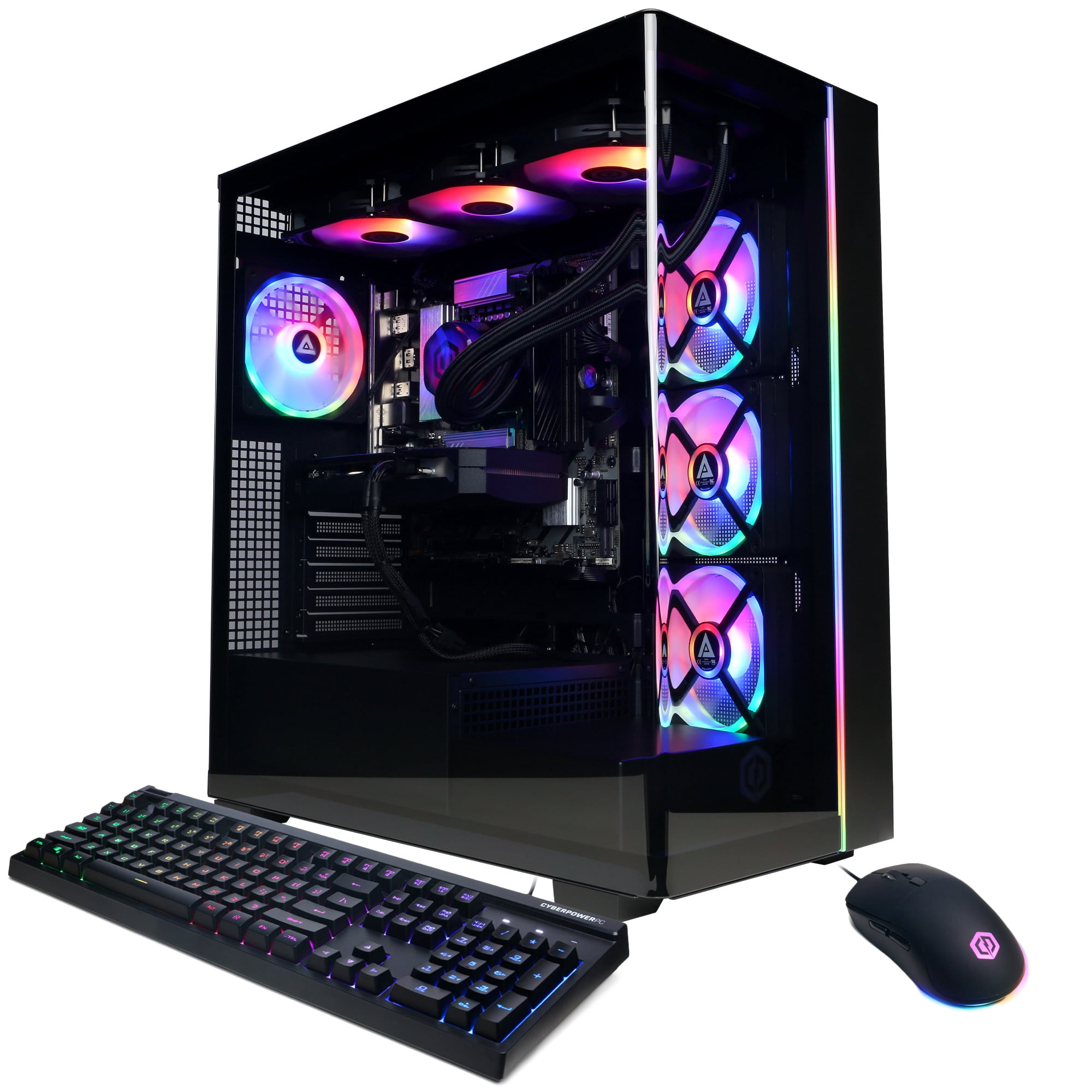 CyberPowerPC Gamer Supreme Gaming Desktop, Intel Core Ultra 7 270K Plus, NVIDIA GeForce RTX 5060 Ti 8GB, 16GB DDR5, 1TB SSD, Black, SLC8200WST (Software Offer with Purchase)