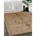 thumbnail image 2 of Ahgly Company Indoor Rectangle Mid-Century Modern Light Brown Oriental Area Rugs, 8' x 12', 2 of 6
