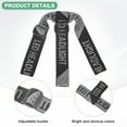 thumbnail image 2 of Uxcell 3-Pack Headlamp Strap Replacement Headband, High Elastic Adjustable Belt for Climbing, Black Gray, 2 of 7