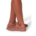thumbnail image 2 of Capezio Hanami® Canvas Ballet Shoe - Child | Mocha - Girls, 2 of 7