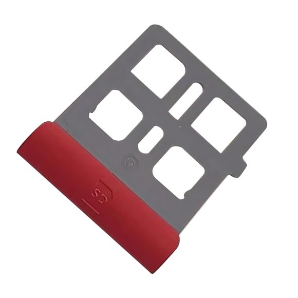 ZOUSSIQI Fente de Carte SD de Remplacement pour Console, Couvercle de Fente de Carte SD Support Cadre Pièce de Rechange de Réparation pour Nintendo NEW 3DS TG/LL CA919-18625
