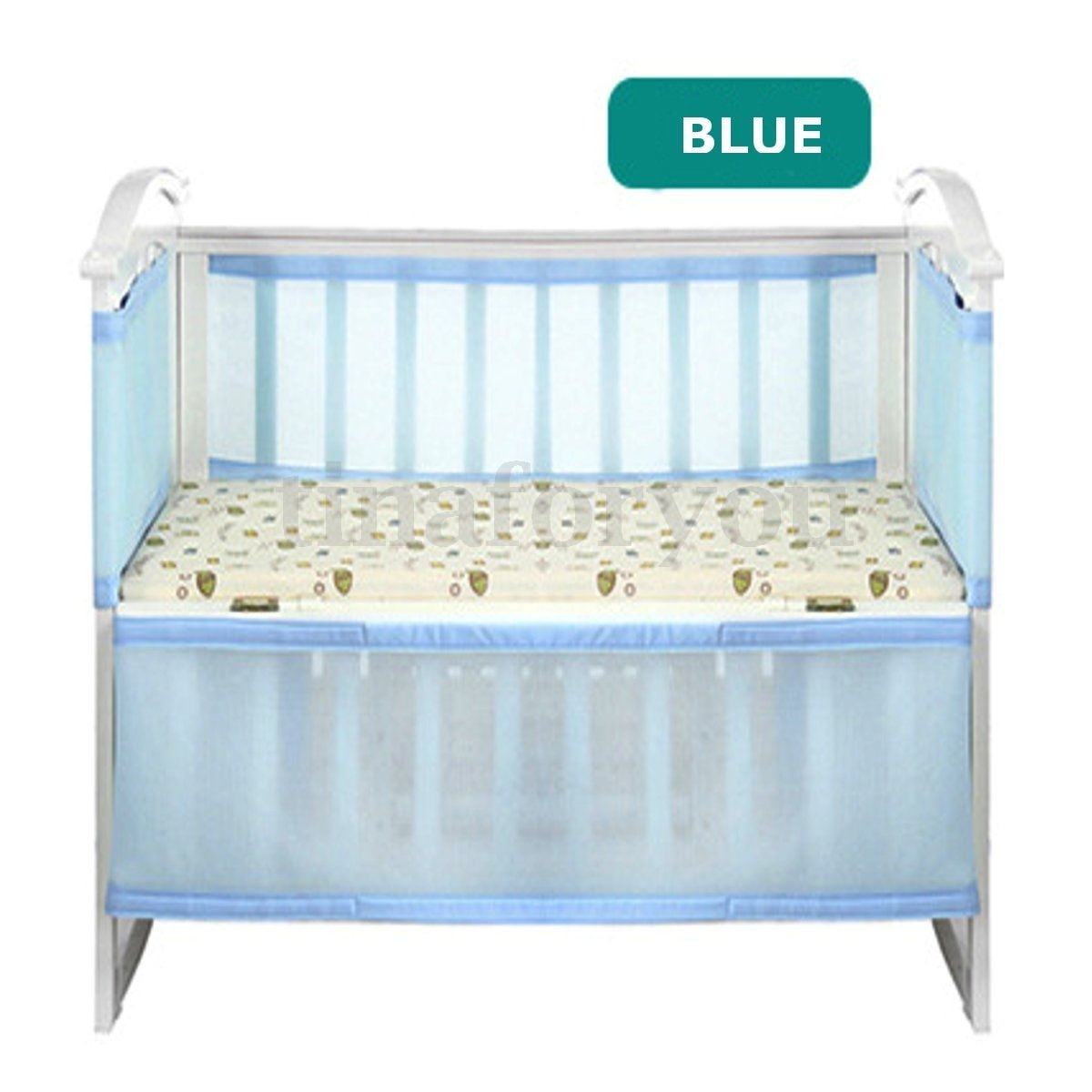 Ejoyous Crib Bedding Set Baby Bedding Set Safety Panel Bumper