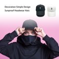 thumbnail image 4 of Minnieouse Sombrero de béisbol para hombre y mujer, gorra de béisbol transpirable para adultos, gorra de algodón ajustable, regalo de Type3 NO3, 4 of 6