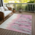 thumbnail image 6 of Addison Rugs Chantille Indoor/Outdoor Transitional Abstract Blush Washable Rectangle Rug, 5' x 7'6", 6 of 6