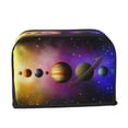thumbnail image 2 of Picia Planets And Stars Print 2 Slice Toaster Cover , Toaster Protector Dustproof Kitchen Appliance Cover, Kitchen Appliance Dustproof Protector, 2 of 7