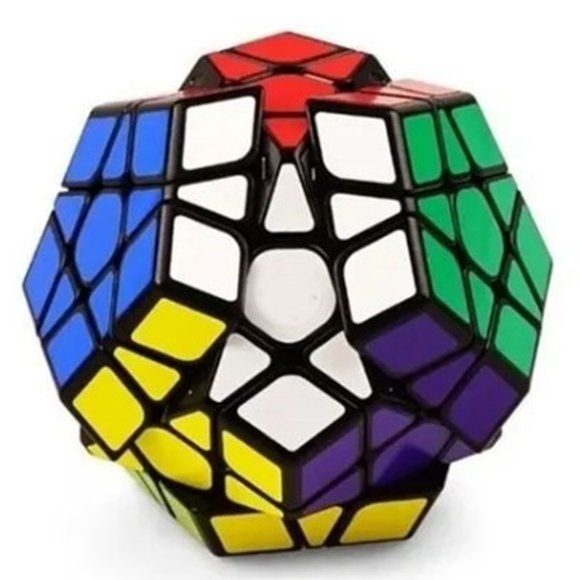 Speed Cube Megaminx Stickerless,Speed Puzzle Adult Office Portable Ergonomic Flexible Bright Color Pentagonal Dodecahedron Puzzle Toy,3D Puzzle Cube Brain Teasers Educational Toy For Kids Adults