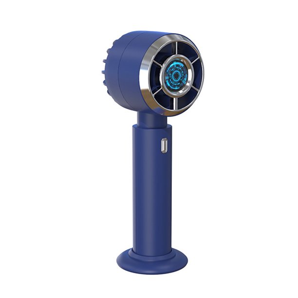 Moyic Ventilador de mano Verano Refrigeración portátil al aire libre Escuela Enfriador de cabecera Azul Type2 NO2
