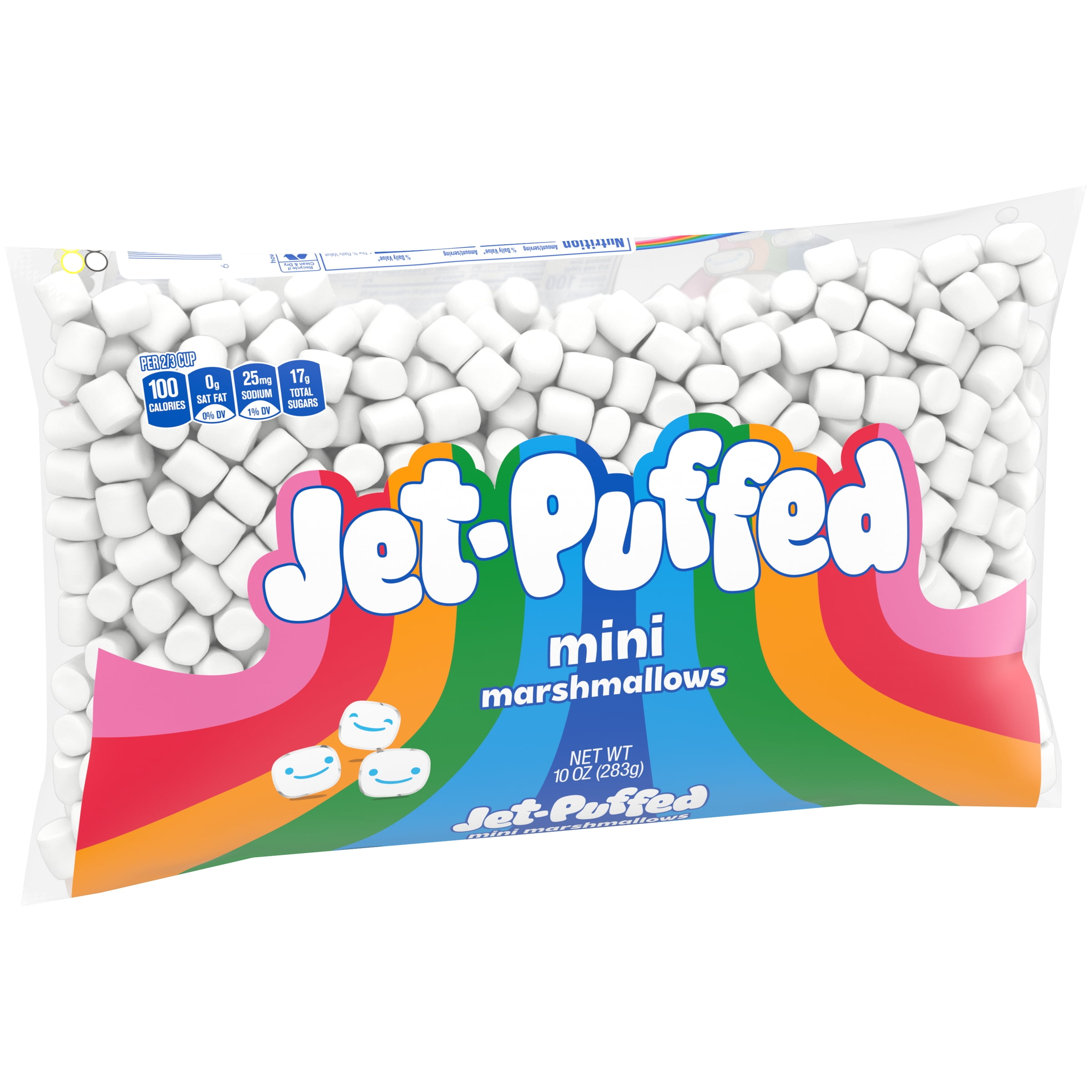 Jet-Puffed Miniature Marshmallows, 10 oz Bag - Walmart.com - Walmart.com