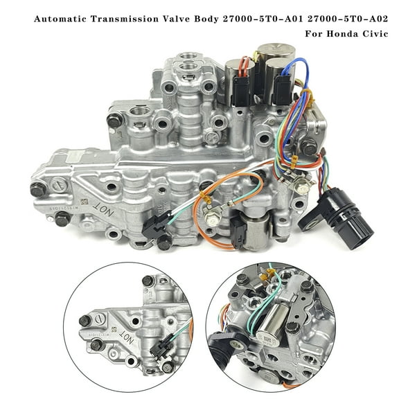 Restored Automatic Transmission Valve Body 27000-5T0-A01 27000-5T0-A02 For Honda Civic (Refurbished)