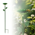 thumbnail image 1 of SgJHXb Station de Boisson Tasse en Métal Adaptée aux Mangeoires des Pollinisateurs Décoration de Cour Design Fleur Colorée Extérieure, 1 of 3