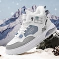 thumbnail image 2 of Winter New Thickened Fleece-Lined Low-Top Sneakers with Thick Soles, Height Increasing, Men's Shoes, 2 of 5