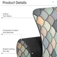 thumbnail image 4 of Yayeee Faucet Mat for Kitchen Sink 14.7" Diatomite Long Splash Guard Pad, Green Art Pattern, 4 of 7