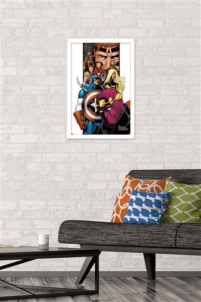 Marvel - Baron Zemo - Avengers/Thunderbolts #1 Wall Poster, 14.725" x 22.375", Framed