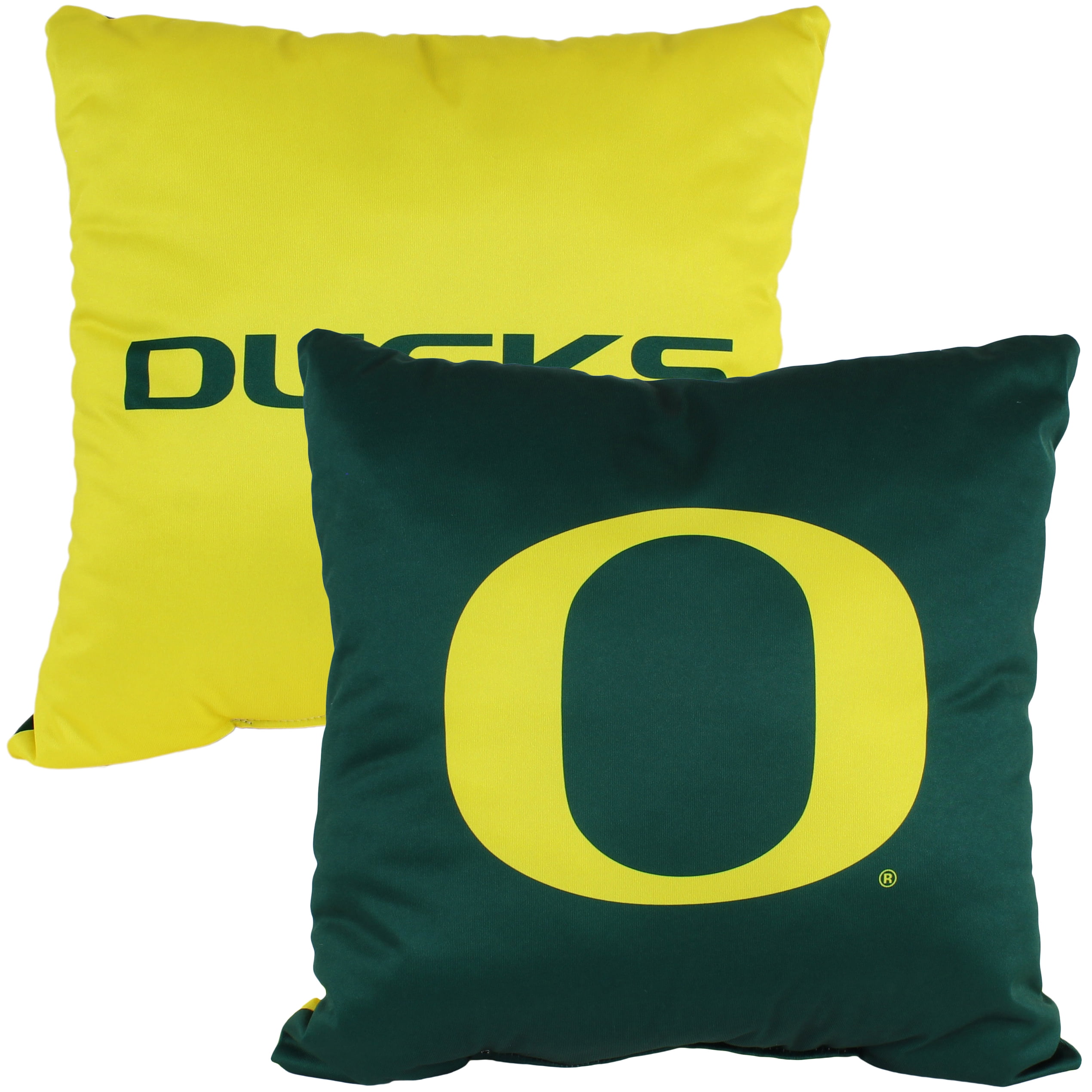 Oregon Ducks 16 inch Reversible Decorative Pillow