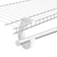 thumbnail image 3 of 4 Piezas de Soporte para Barra de Armario Colgante, Soporte para Barra de Estante de Armario de 3/4, Soportes Resistentes en Forma de J para Colgar Ropa, 3 of 5