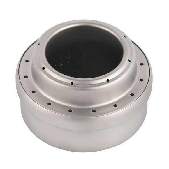 SHISUYAN 1Pc Metal Alcohol Stove Pure Titanium Alcohol Stove Camping Cookware for Picnic