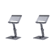 thumbnail image 4 of Soporte de escritorio giratorio 360 Soporte de tableta plegable ajustable para iPad (gris), 4 of 6