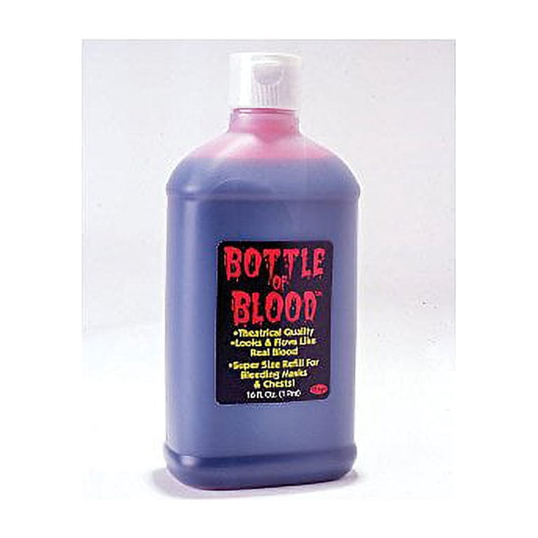 Fun World Artificial Vampire Blood Halloween Bottle - Walmart.com