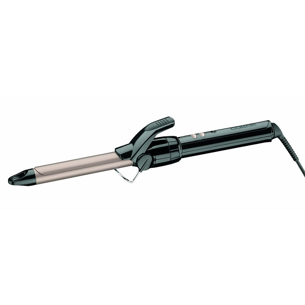 Double Ceramic Curling Iron; 3/4inch, 3/4inch curling iron barrel for