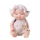 thumbnail image 4 of Muñecas de bebé de 8,9 cm (3,5 pulgadas), suaves y adorables, de PVC, con ropa incluida. Muñeca realista de aspecto de niña., 4 of 7