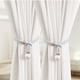 thumbnail image 5 of Correas ajustables para cortinas traseras | Sujetadores modernos de poliéster para cortinas 48cm | Cortazas elegantes de cortina elástica, azul, blanco, gris, rojo, dorado, azul cielo | Encaja en, 5 of 7