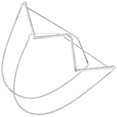 thumbnail image 1 of LIFKOME 1Pcs Classic Design Copper Alloy Eyeglass Frame with Rhinestone for Women Half Circle Shape, 1 of 6