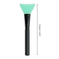 thumbnail image 4 of Unique Bargains 1 Pc Lightweight Large Flat Head Facial Mask Brush Green, 4 of 5