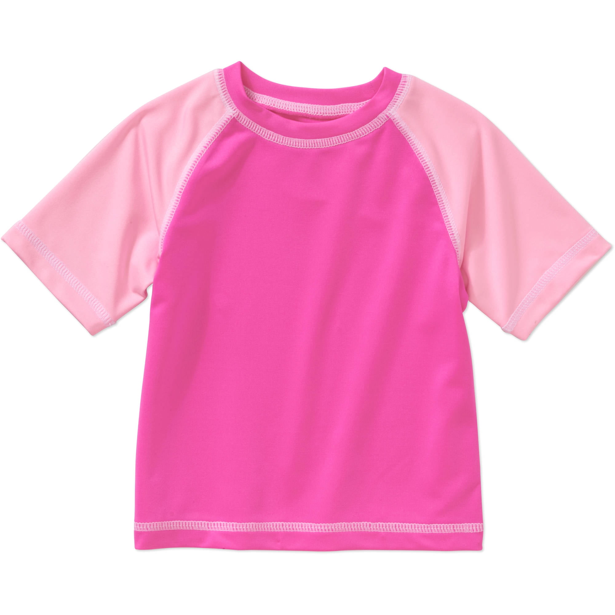 OP Newborn Baby Girls' Short Sleeve Swimwear Rash Guard Top by
