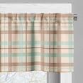 thumbnail image 3 of Ambesonne Ethnic Window Valance, Old Traditional Design, 54" X 18", Mint Green Beige Umber, 3 of 5