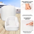 thumbnail image 5 of Captain Bucket Seat, Marine Vinyl Boat Chair with Thickened Sponge Padding & Ergonomic Backrest, 42Cm Wide Pontoon Boat Seat, 5 of 7