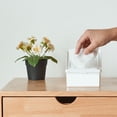 thumbnail image 3 of Caja de almacenamiento de mascarillas con tapa Caja de pañuelos húmedos Algodón removedor, 3 of 7