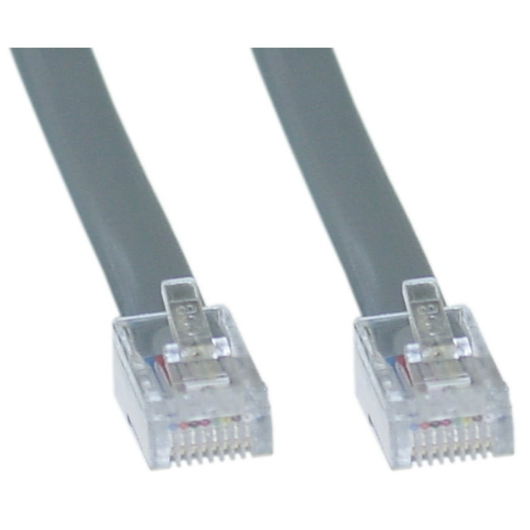 Telephone Cable Straight Rj12 100ft