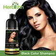 thumbnail image 5 of (4 pack) Herbishh Black Hair Color Shampoo for Gray Hair, Hair Dye Shampoo 3 in 1, 100% Gray Coverage, Permanent Hair Color for Men & Women, Ammonia-free, 400 ml, 5 of 7