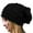 Black, variant on Women Knit Beanie Baggy Oversize Winter Warm Hat Soft Slouchy Beanie Skully Cap Black