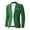 Green, variant on Men's Linen Blazers Lightweight One Button Business Suit Jackets | Single Button Front Blazer, Fall Office Suit Coat, Breathable Lightweight Layer, Business Meeting Attire, Outerwear