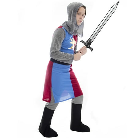 Boo! Inc. Noble Knight Children's Dress Up & Halloween Costume | Heroic Medieval Armor