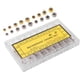 thumbnail image 5 of 140 piezas de repuesto para corona de reloj, de acero inoxidable, portátil, con caja de almacenamiento, 5 of 14