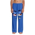 thumbnail image 4 of ATOGUTA Boys Lounge Pants Funny Graphic Sweatpants Athletic Sports Pants for Kids Size 4T-14, Blue, 4 of 5