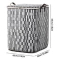 thumbnail image 3 of Kadlawus Clothes Storage Bag for Wardrobe, Non-Woven Fabric Sorting Storage Box, Portable Organizer for Winter Cup, Heavy Duty Moving Storage Container for Clothes, Bedding, Blankets, 3 of 3