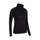 thumbnail image 2 of Mountain Warehouse - Jersey Meribel de Algodón de Manga Larga para Mujer (Negro), 2 of 3