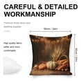 thumbnail image 2 of pumpkins cornucopia harvest Linen toss pillowcase decoration pillowcase gifting preferred 24x24 inch cushion cover sofa pillowcase sofa bedroom living room car, 2 of 8