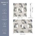 thumbnail image 3 of Switch Panel 4.48x4.56In Switch Plate Wall Panel Living Room Kitchen Bedroom Study Switch Panel Stylish Decoration Beautiful Blue Owl Pattern, 3 of 8