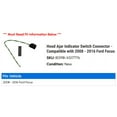 thumbnail image 2 of Hood Ajar Indicator Switch Connector - Compatible with 2008 - 2016 Ford Focus 2009 2010 2011 2012 2013 2014 2015, 2 of 2