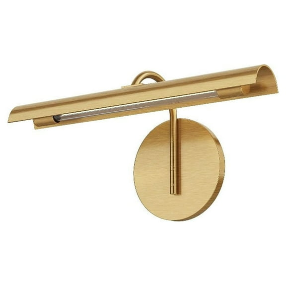 WV316501VBMS-Kuzco Lighting-Astrid - 13.75 Inch 7W 1 LED Bath Vanity-Vintage Brass Finish