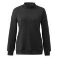 thumbnail image 5 of Sweat-shirt Décontracté Manches Longues pour Femmes Haut Sweat-Shirt à Col Roulé Léger avec Poche, 5 of 5