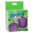 thumbnail image 4 of CalExotics Pop Sock Textured Silicone Stroker for Men, Purple, 4 of 8