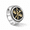 Silver Gold, variant on Barber Ring for Men, Scissors Comb Signet Ring, Titanium Steel