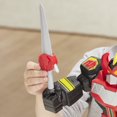 thumbnail image 3 of Playskool Heroes Mega Mighties Power Rangers Megazord Action Figure, 12-Inch Mighty Morphin Power Rangers Toy, 3 of 9